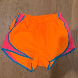 Orange Nike Shorts